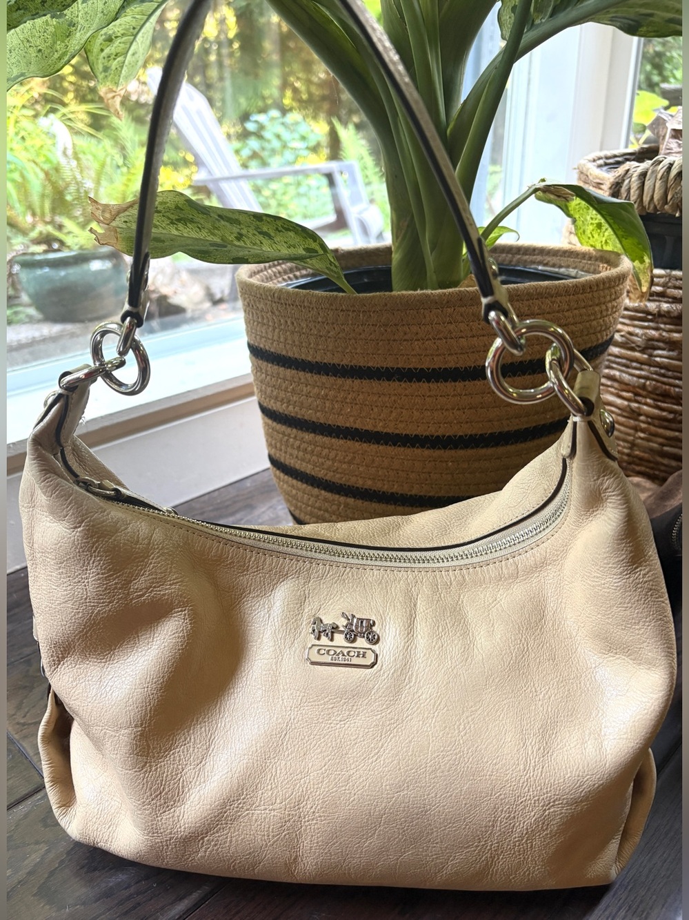 Coach Madison Hailey hobo bag